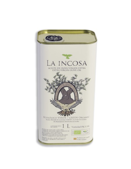 Aceite de oliva virgen extra ecológico lata 1 litro