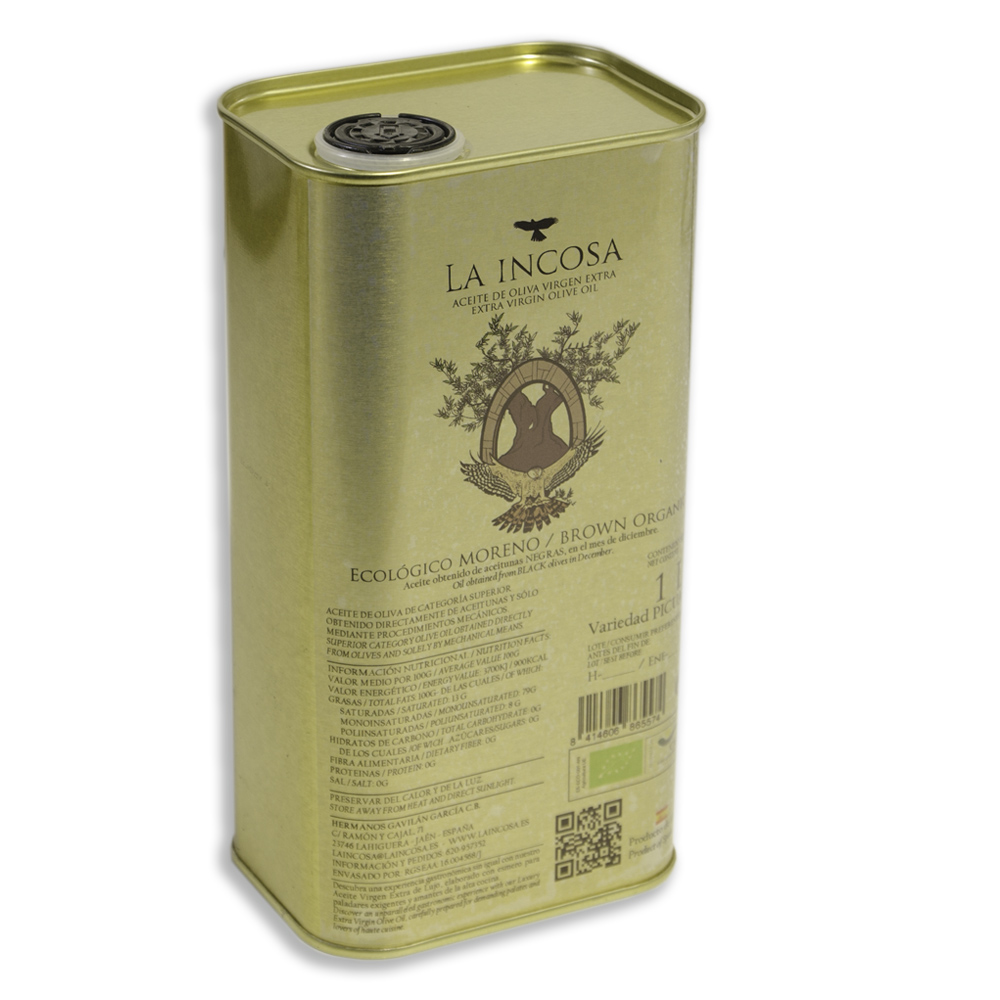 Aceite ecol&oacute;gico lata 1 litro